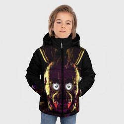 Куртка зимняя для мальчика FNAF 2, цвет: 3D-черный — фото 2