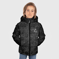 Куртка зимняя для мальчика LEXUS, цвет: 3D-черный — фото 2