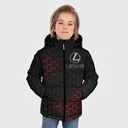 Куртка зимняя для мальчика LEXUS, цвет: 3D-черный — фото 2