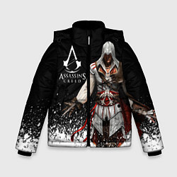 Куртка зимняя для мальчика Assassin’s Creed 04 цвета 3D-черный — фото 1