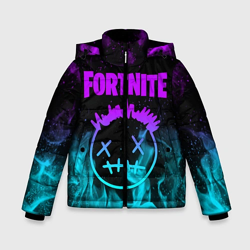 Зимняя куртка для мальчика FORTNITE X TRAVIS SCOTT / 3D-Черный – фото 1