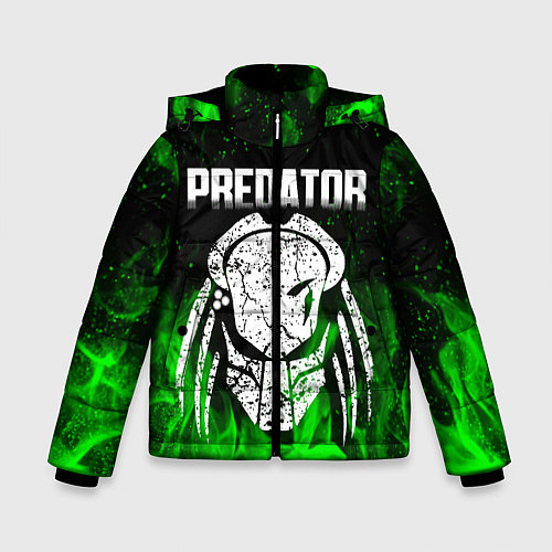 Зимняя куртка для мальчика PREDATOR / 3D-Черный – фото 1