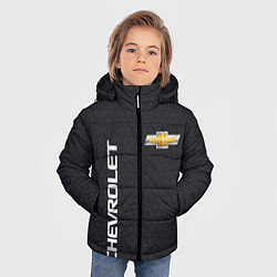 Куртка зимняя для мальчика CHEVROLET, цвет: 3D-черный — фото 2