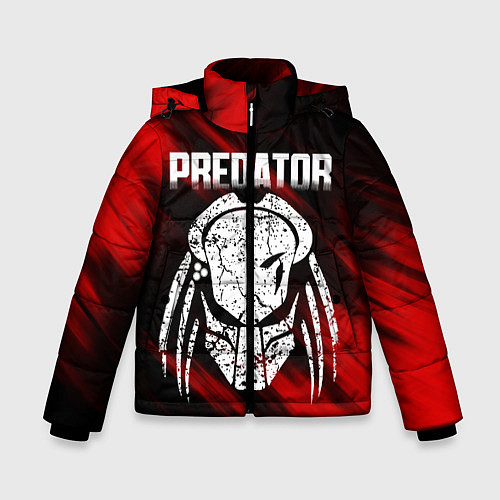 Зимняя куртка для мальчика PREDATOR / 3D-Черный – фото 1