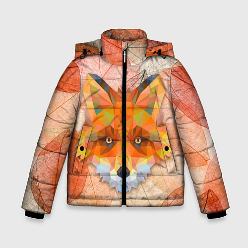 Зимняя куртка для мальчика Fox / 3D-Черный – фото 1