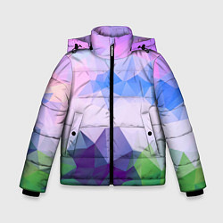 Куртка зимняя для мальчика ЦВЕТА, цвет: 3D-черный