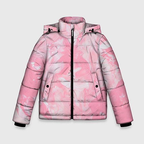 Зимняя куртка для мальчика Розовая Богемия / 3D-Черный – фото 1