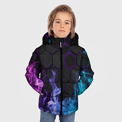 Куртка зимняя для мальчика Fire, цвет: 3D-светло-серый — фото 2