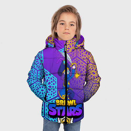 Зимняя куртка для мальчика MORTIS BRAWL STARS / 3D-Красный – фото 3