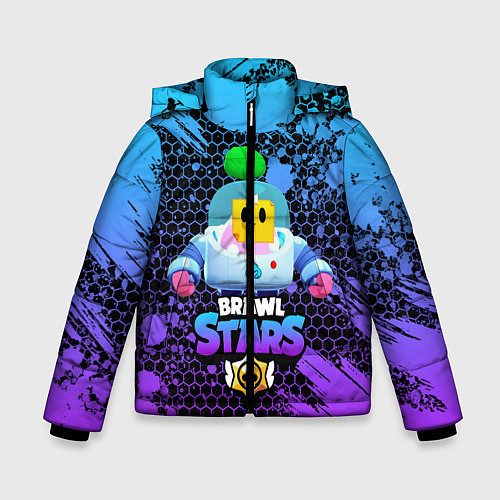 Зимняя куртка для мальчика Brawl Stars SPROUT / 3D-Черный – фото 1