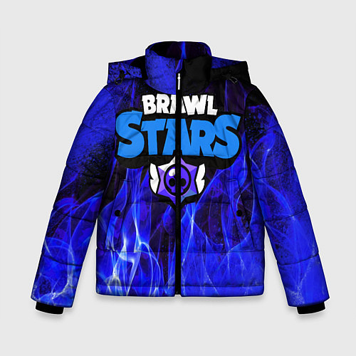 Зимняя куртка для мальчика BRAWL STARS / 3D-Черный – фото 1