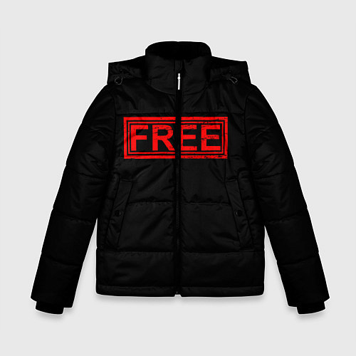 Зимняя куртка для мальчика FREE / 3D-Черный – фото 1