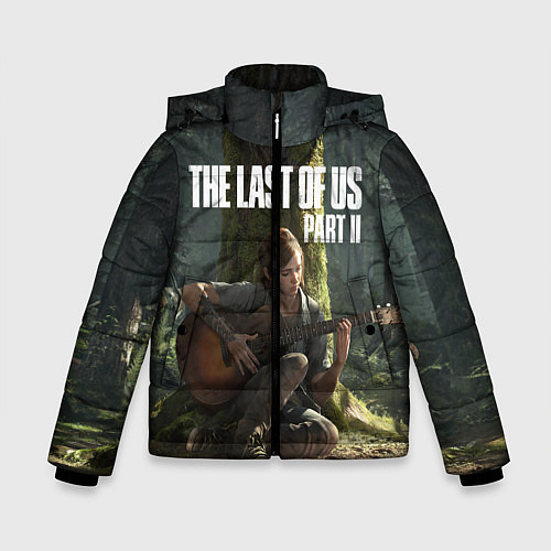 Зимняя куртка для мальчика The Last of Us part 2 / 3D-Черный – фото 1
