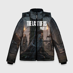 Куртка зимняя для мальчика The Last of Us part 2, цвет: 3D-черный