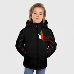 Куртка зимняя для мальчика Добро и зло, Payton Moormeier, цвет: 3D-красный — фото 2