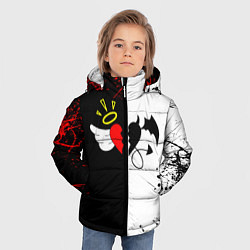Куртка зимняя для мальчика Payton Moormeier спина, цвет: 3D-черный — фото 2