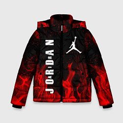 Куртка зимняя для мальчика MICHAEL JORDAN AIR, цвет: 3D-черный