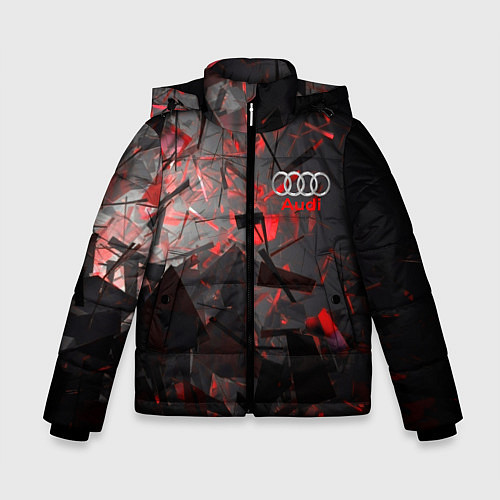 Зимняя куртка для мальчика AUDI / 3D-Черный – фото 1