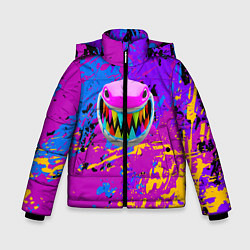 Куртка зимняя для мальчика Такеши 6ix9ine, цвет: 3D-черный