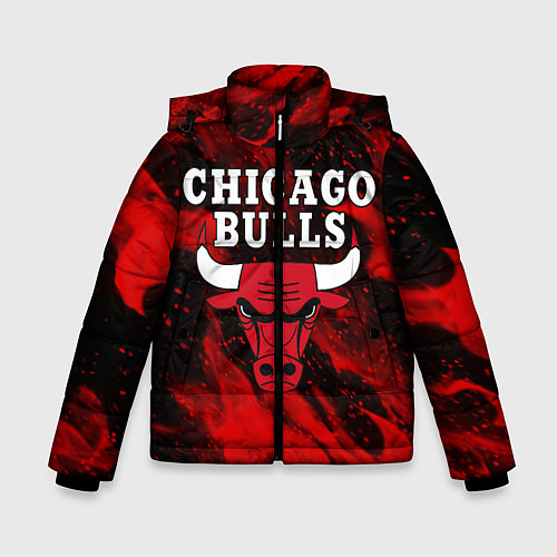 Зимняя куртка для мальчика CHICAGO BULLS / 3D-Черный – фото 1