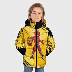 Куртка зимняя для мальчика MICHAEL JORDAN, цвет: 3D-черный — фото 2