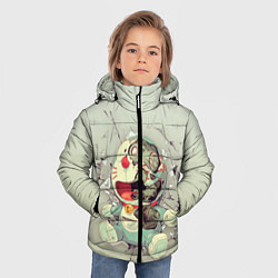 Куртка зимняя для мальчика Doraeman, цвет: 3D-красный — фото 2