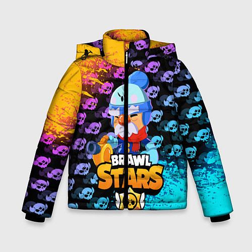 Зимняя куртка для мальчика BRAWL STARS GALE / 3D-Черный – фото 1