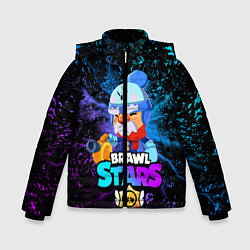 Куртка зимняя для мальчика BRAWL STARS GALE, цвет: 3D-светло-серый