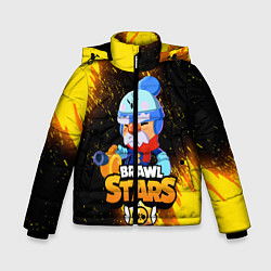 Куртка зимняя для мальчика BRAWL STARS GALE, цвет: 3D-черный