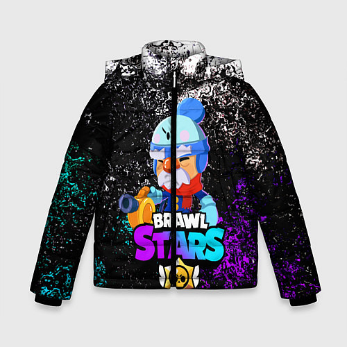 Зимняя куртка для мальчика BRAWL STARS GALE / 3D-Черный – фото 1