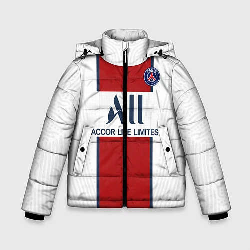 Зимняя куртка для мальчика PSG away 20-21 / 3D-Черный – фото 1