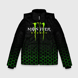 Куртка зимняя для мальчика MONSTER ENERGY, цвет: 3D-черный