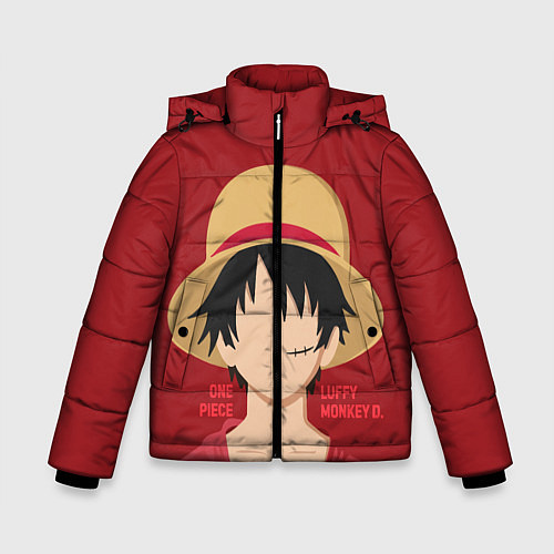 Зимняя куртка для мальчика Luffy / 3D-Черный – фото 1
