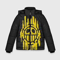 Куртка зимняя для мальчика Skull One Piece, цвет: 3D-черный