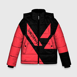 Куртка зимняя для мальчика VALORANT, цвет: 3D-черный