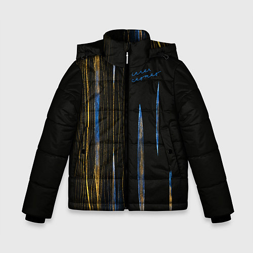 Зимняя куртка для мальчика Cells at Work Inner Cosmos / 3D-Черный – фото 1