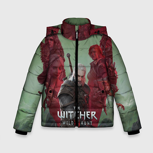 Зимняя куртка для мальчика The Witcher 5-летие / 3D-Черный – фото 1