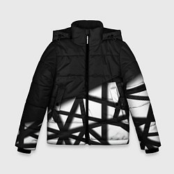 Куртка зимняя для мальчика BLACK GEOMETRY, цвет: 3D-черный