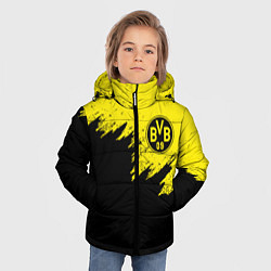 Куртка зимняя для мальчика BORUSSIA, цвет: 3D-черный — фото 2