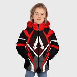 Куртка зимняя для мальчика APEX, цвет: 3D-красный — фото 2