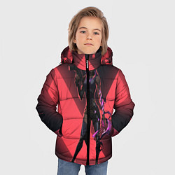 Куртка зимняя для мальчика Lover of Reyna, цвет: 3D-черный — фото 2
