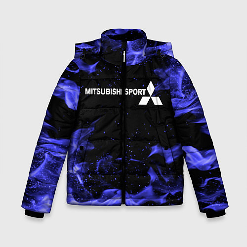 Зимняя куртка для мальчика MITSUBISHI / 3D-Черный – фото 1