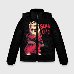 Куртка зимняя для мальчика Bella Ciao, цвет: 3D-красный