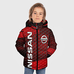 Куртка зимняя для мальчика NISSAN, цвет: 3D-светло-серый — фото 2