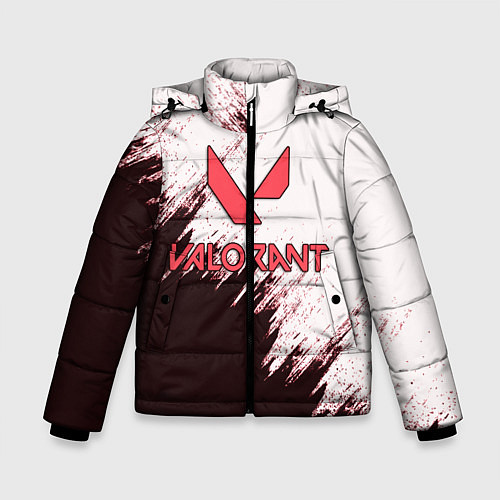 Зимняя куртка для мальчика VALORANT / 3D-Черный – фото 1