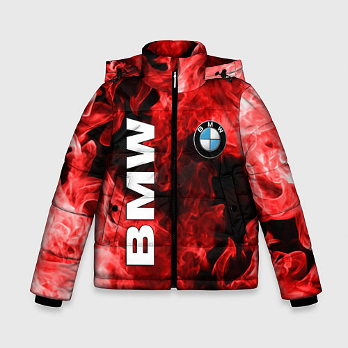 Зимняя куртка для мальчика BMW FIRE / 3D-Черный – фото 1