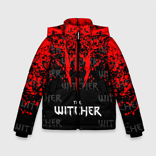 Зимняя куртка для мальчика The Witcher / 3D-Черный – фото 1
