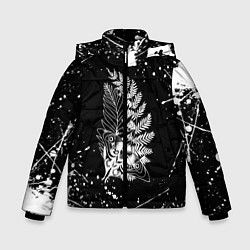 Куртка зимняя для мальчика THE LAST OF US ТАТУИРОВКА ЭЛЛИ, цвет: 3D-черный