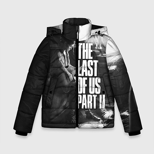 Зимняя куртка для мальчика The last of us part 2 tlou2 / 3D-Черный – фото 1
