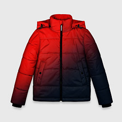 Куртка зимняя для мальчика RED, цвет: 3D-черный